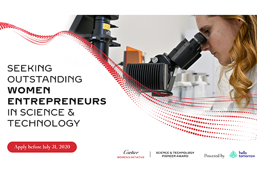 CARTIER WOMEN’S INITIATIVE <br> SEEKING OUTSTANDING WOMEN IMPACT ENTREPRENEURS