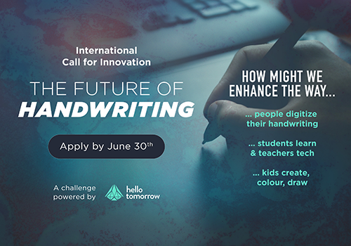 A WORLD-LEADER FMCG <br> THE FUTURE OF HANDWRITING