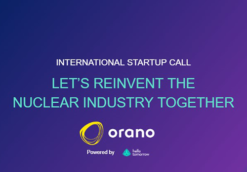 ORANO STARTUP CHALLENGE <br> LEVERAGE UNIQUE NUCLEAR ASSETS TO ENTER NEW MARKETS